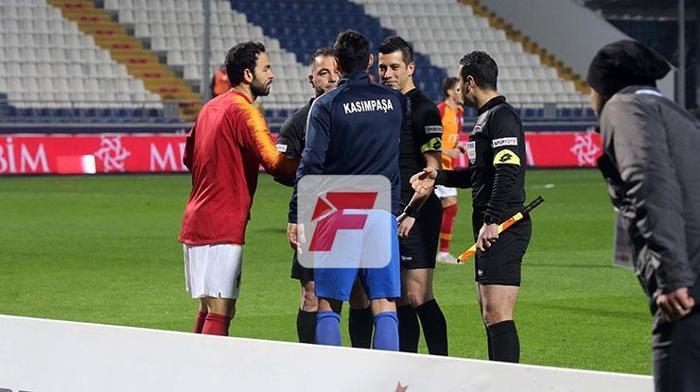Kasımpaşa-Galatasaray maçından kareler