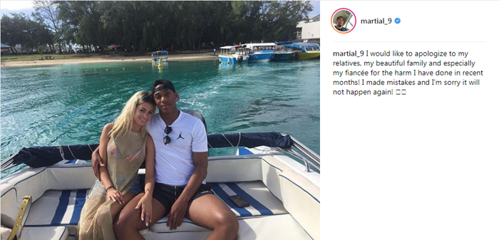 Anthony Martialden seks skandalı sonrası açıklama