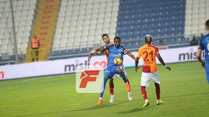 Kasımpaşa-Galatasaray maçından kareler
