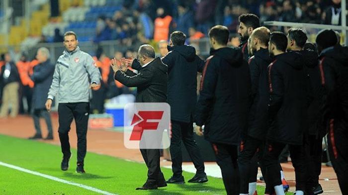 Kasımpaşa-Galatasaray maçından kareler