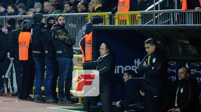 Kasımpaşa-Galatasaray maçından kareler