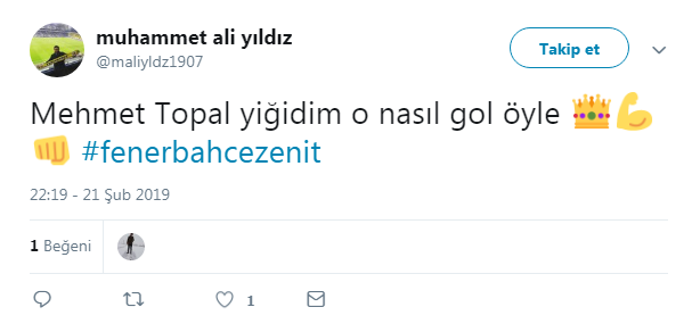 Mehmet Topal attı, Fenerbahçeli taraftarlar çıldırdı