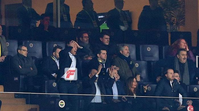 Fenerbahçe - Konyaspor maçında Ali Koç yıkıldı İşte o anlar