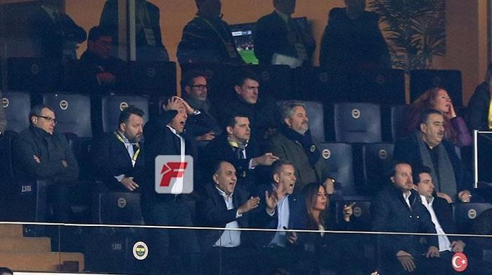 Fenerbahçe - Konyaspor maçında Ali Koç yıkıldı İşte o anlar