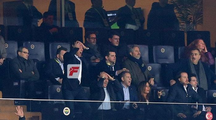 Fenerbahçe - Konyaspor maçında Ali Koç yıkıldı İşte o anlar