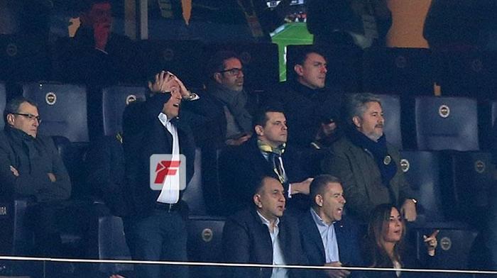 Fenerbahçe - Konyaspor maçında Ali Koç yıkıldı İşte o anlar
