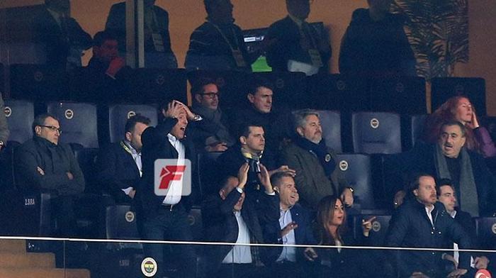Fenerbahçe - Konyaspor maçında Ali Koç yıkıldı İşte o anlar
