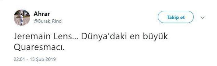 Jeremain Lens sosyal medyada olay oldu