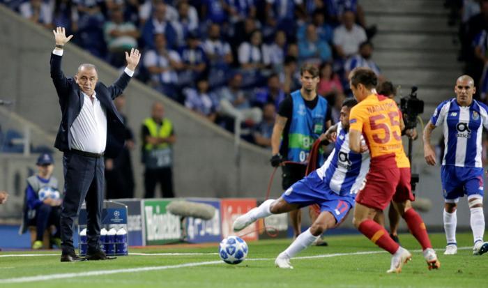 Porto-Galatasaray maçından kareler