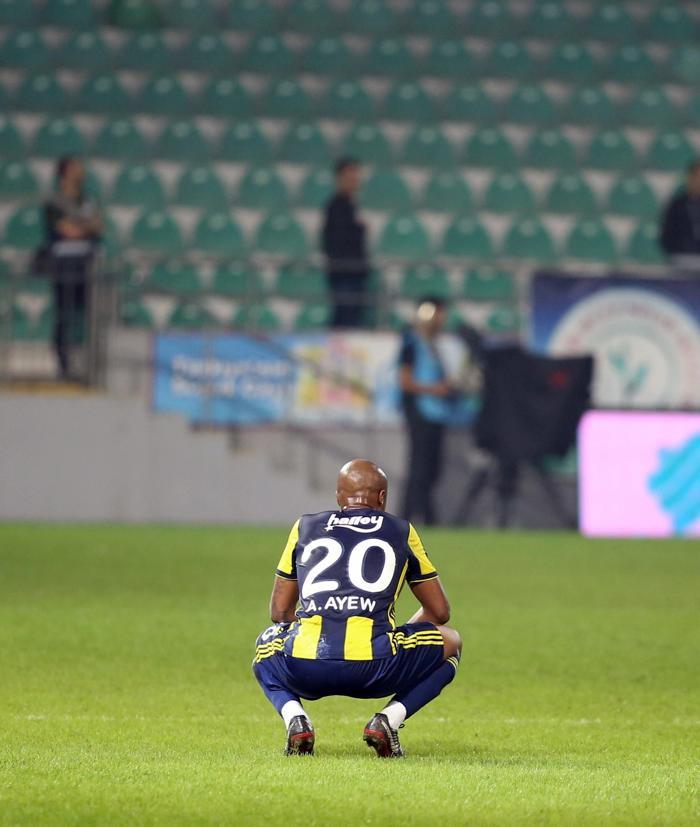 Fenerbahçenin yıldızı Andre Ayewe büyük şok