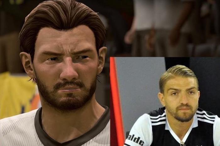 FIFA 19da Beşiktaşlı futbolcuların yüzleri