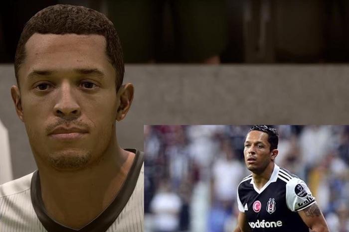 FIFA 19da Beşiktaşlı futbolcuların yüzleri
