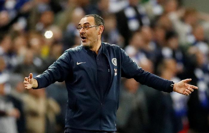 Carabao Cup finalinde büyük skandal Maurizio Sarri ile Kepa Arrizabalaga kavga etti