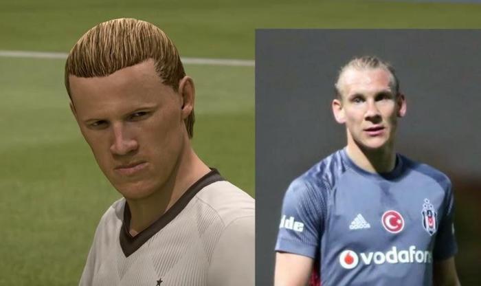 FIFA 19da Beşiktaşlı futbolcuların yüzleri