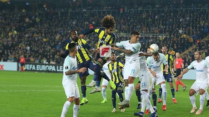 Fenerbahçe-Zenit maçında sürpriz isim Bakın kim çıktı...