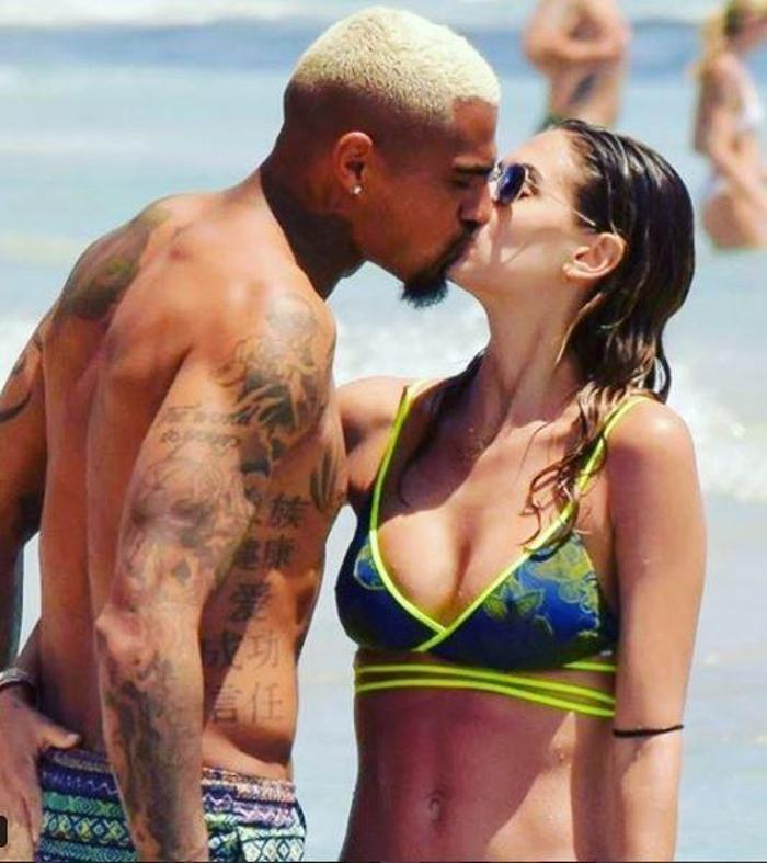 Kevin Prince Boatengi sakatlayan Melissa Satta: Ronaldo da kim
