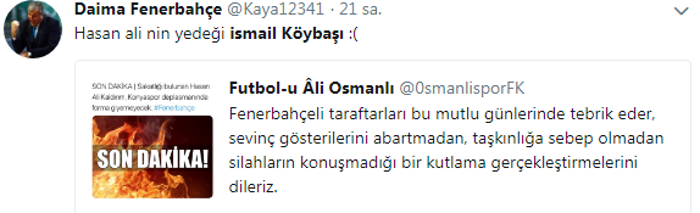 İsmail Köybaşı oynadı Hasan Ali kıymete bindi