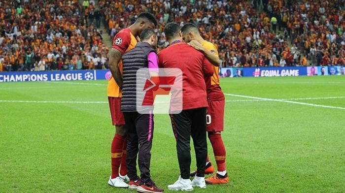 Galatasaray-Lokomotiv Moskova maçından kareler