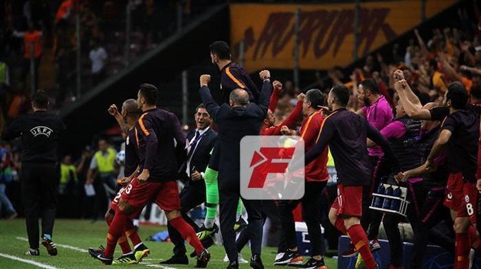 Galatasaray-Lokomotiv Moskova maçından kareler
