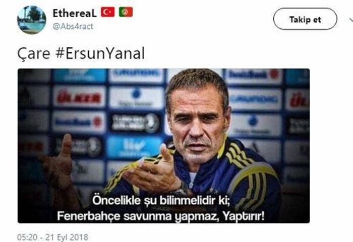 Ersun Hocam sakalları kes, pazartesi işbaşı