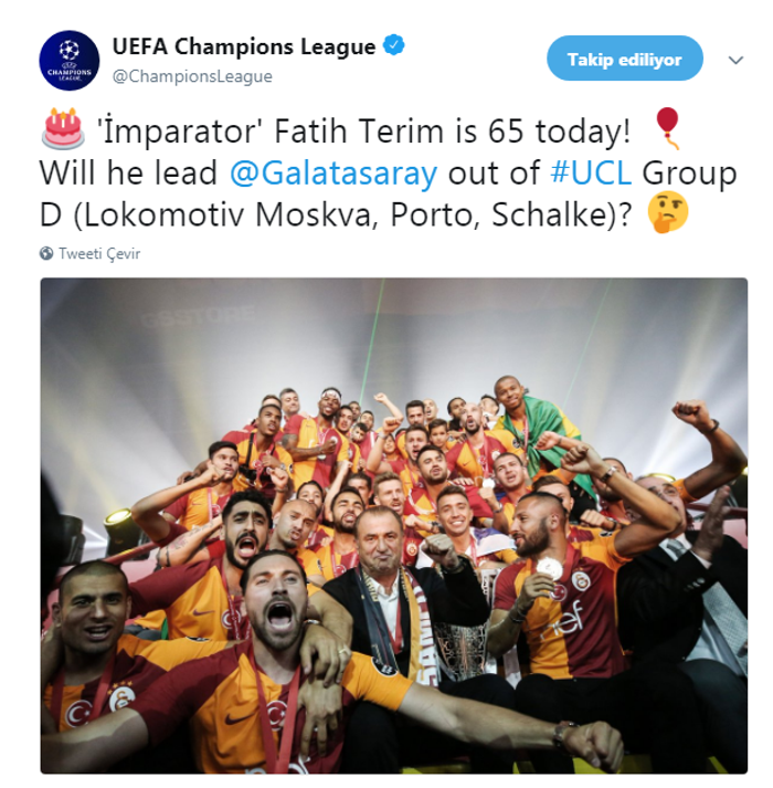 Futbolculuktan hocalığa... İşte Fatih Terimin tüm kariyeri