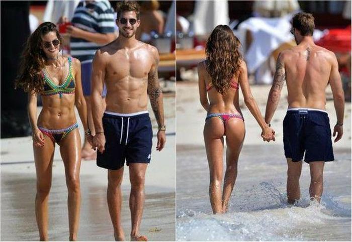 Kevin Trappın sevgilisi Izabel Goulart iskele pozuyla hayran bıraktı