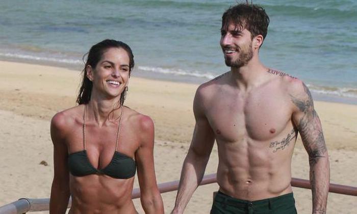 Kevin Trappın sevgilisi Izabel Goulart iskele pozuyla hayran bıraktı