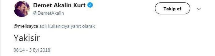 Loris Kariustan Melis Ayça Değirmencioğluna flaş mesaj