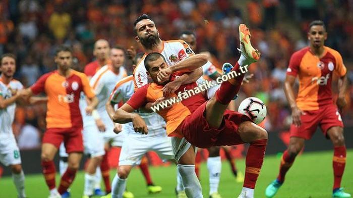 Galatasaray - Alanyaspor maçından kareler