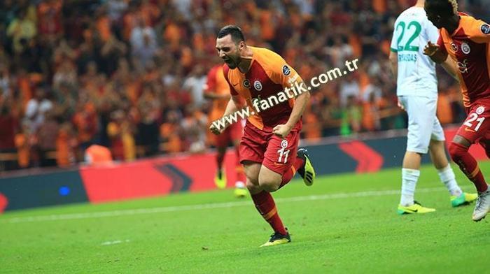Galatasaray - Alanyaspor maçından kareler