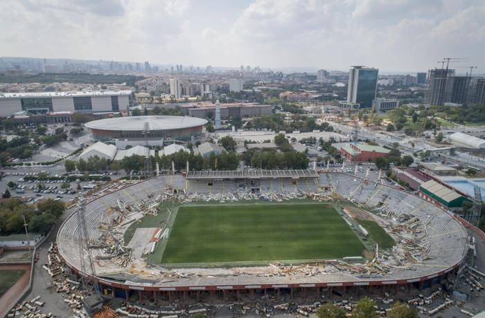 Ankara 19 Mayıs Stadyumundan geriye bu fotoğraflar kaldı