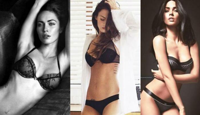Megan Fox kıyafetinin azizliğine uğradı