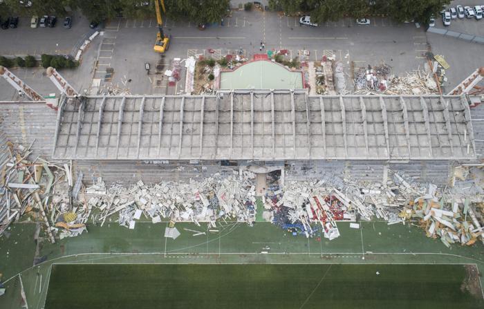 Ankara 19 Mayıs Stadyumundan geriye bu fotoğraflar kaldı