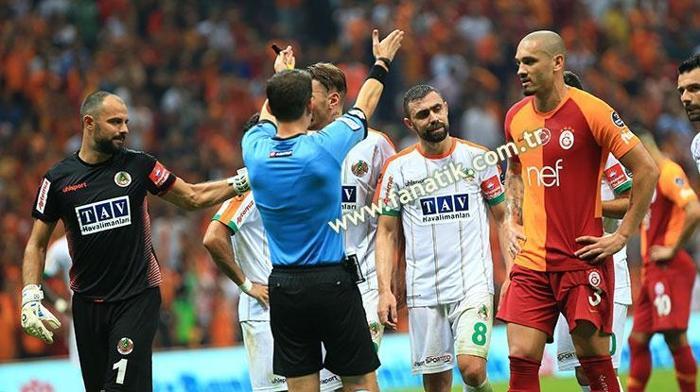Galatasaray - Alanyaspor maçından kareler