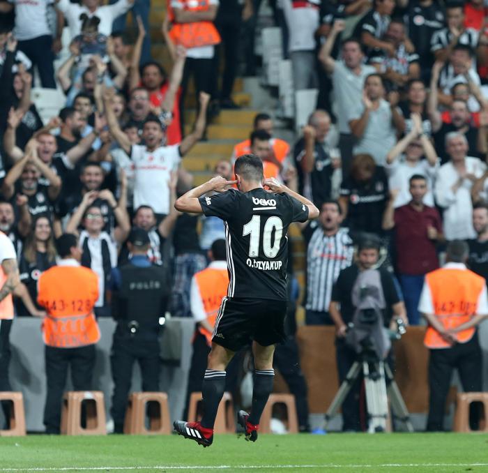 Oğuzhan Özyakuptan olay gol sevinci