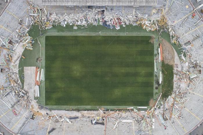 Ankara 19 Mayıs Stadyumundan geriye bu fotoğraflar kaldı