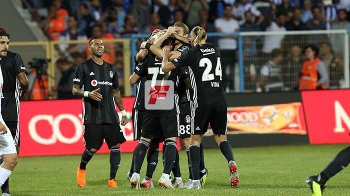 Erzurumspor - Beşiktaş maçından kareler