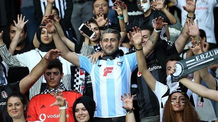 Erzurumspor - Beşiktaş maçından kareler