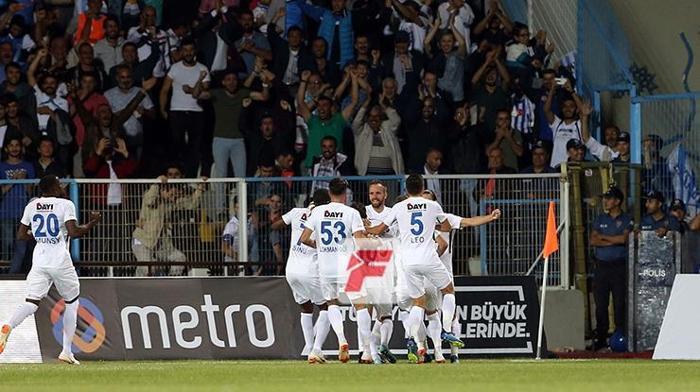 Erzurumspor - Beşiktaş maçından kareler