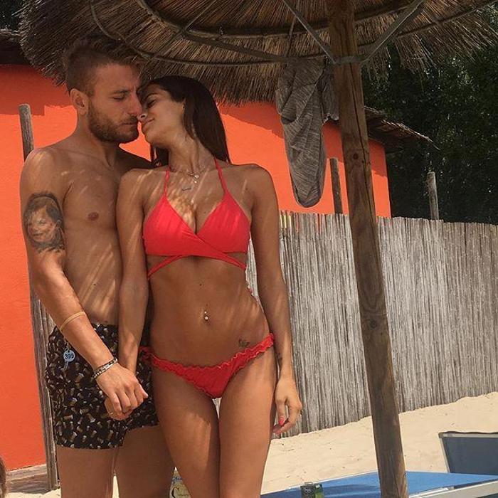Ciro Immobile güzel eşini bırakıp oyun oynadı