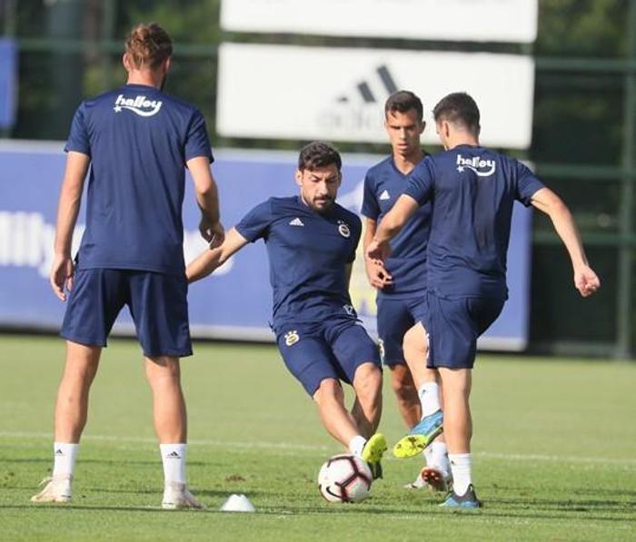 Michael Frey, Fenerbahçede ilk antrenmanına çıktı