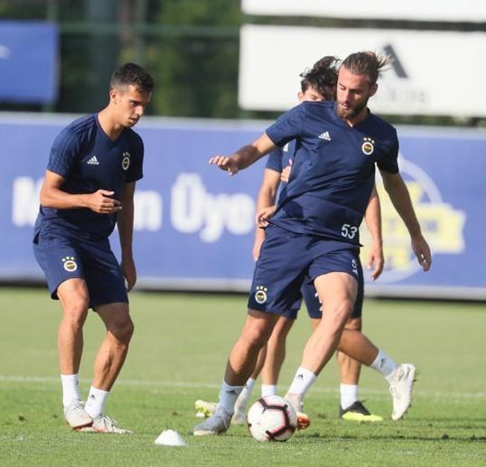 Michael Frey, Fenerbahçede ilk antrenmanına çıktı