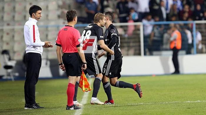 Erzurumspor - Beşiktaş maçından kareler