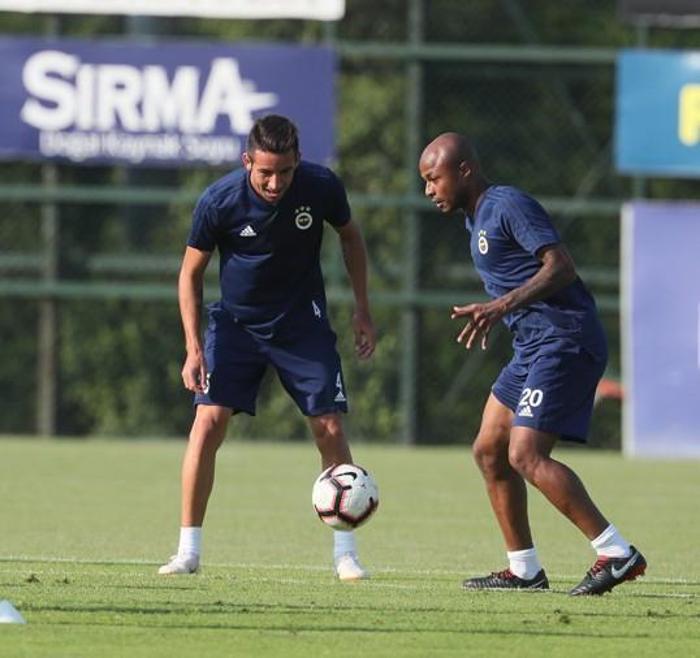 Michael Frey, Fenerbahçede ilk antrenmanına çıktı