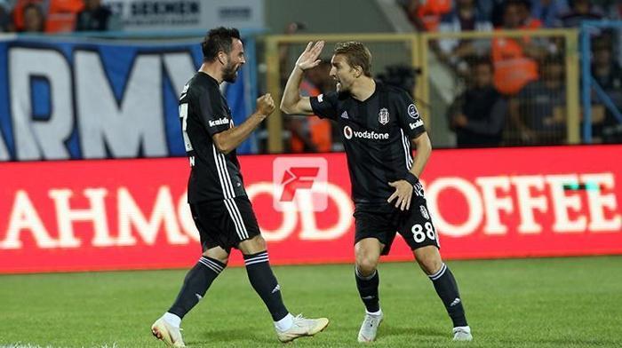 Erzurumspor - Beşiktaş maçından kareler