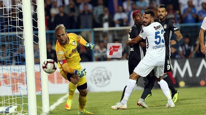 Erzurumspor - Beşiktaş maçından kareler