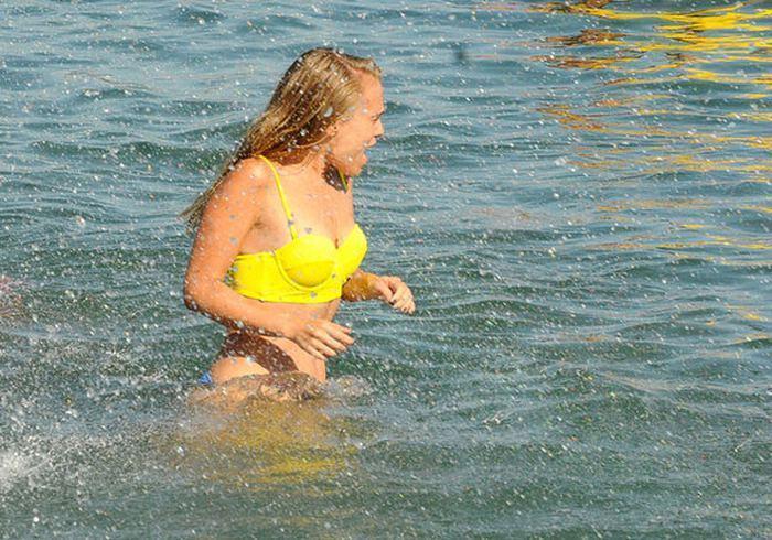 Begüm Öner ve eşi Ceyhun Fersoy Bodrumda aşka geldi