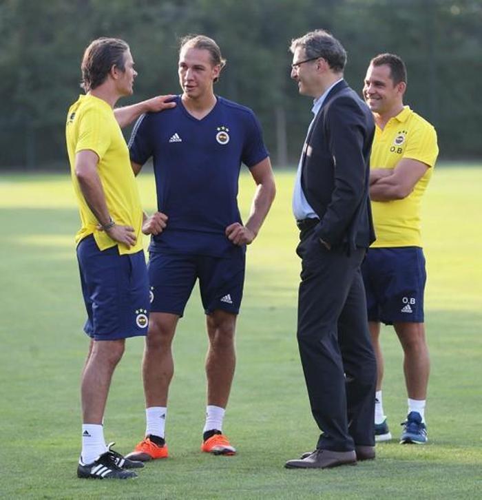 Michael Frey, Fenerbahçede ilk antrenmanına çıktı