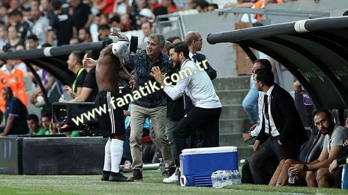 Beşiktaş-Akhisarspor maçın kareler