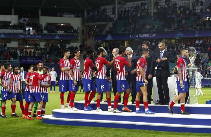 UEFA Süper Kupası Atletico Madridin